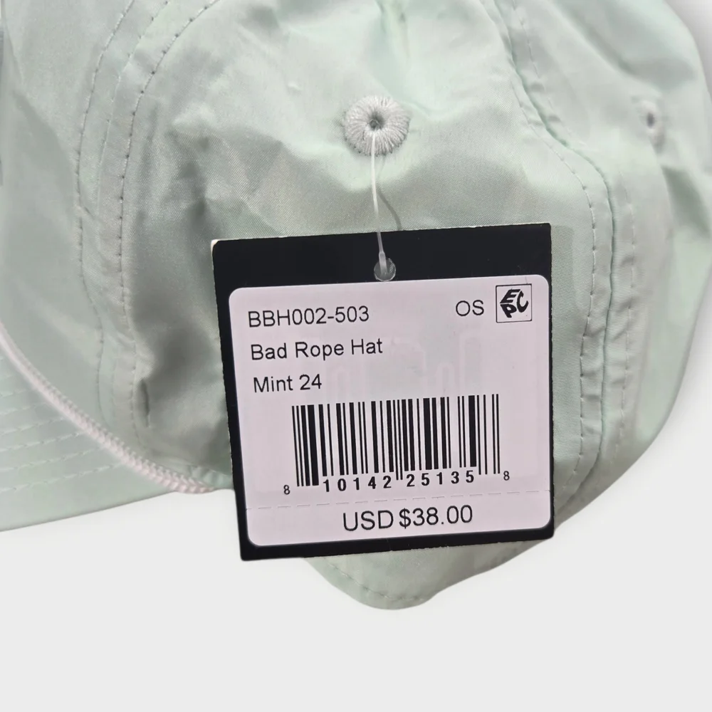 Bad Birdie Bad Classic Rope Cap White Mint Green Golf Hat Snapback New - Picture 5 of 8